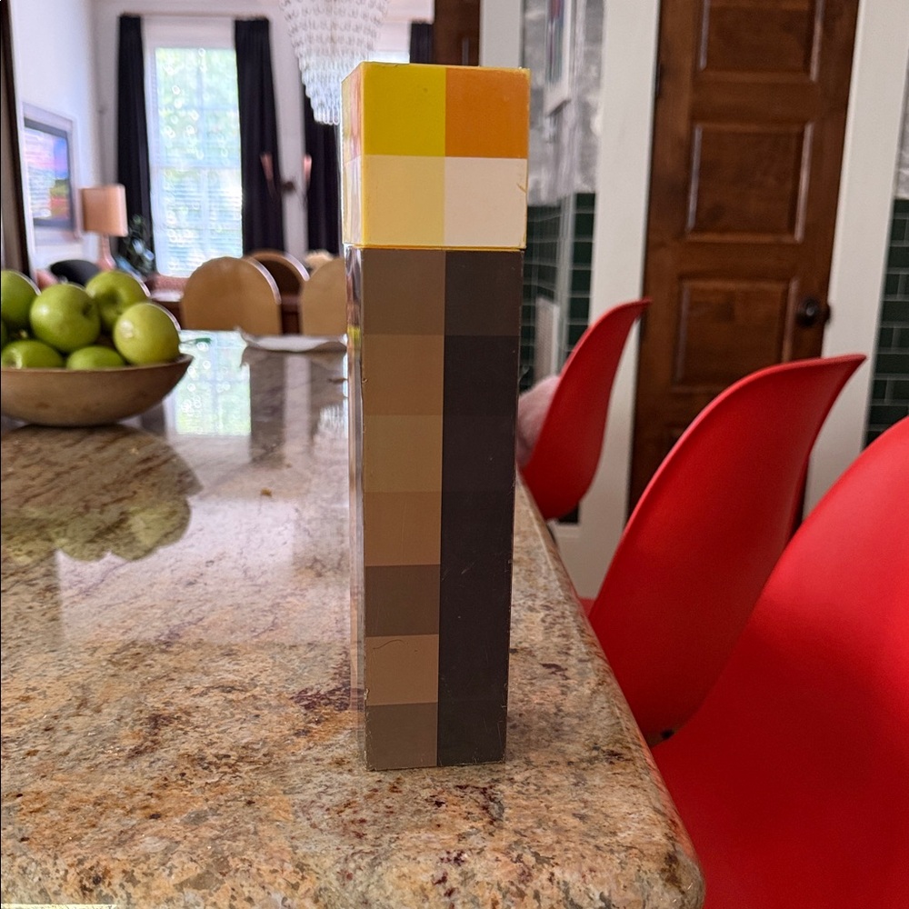 Minecraft Block Puzzle Water Bottle